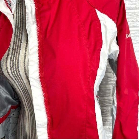 Columbia Core Interchange XCO Womens Hooded Jacket Removable Hood Size Small - Picture 7 of 8